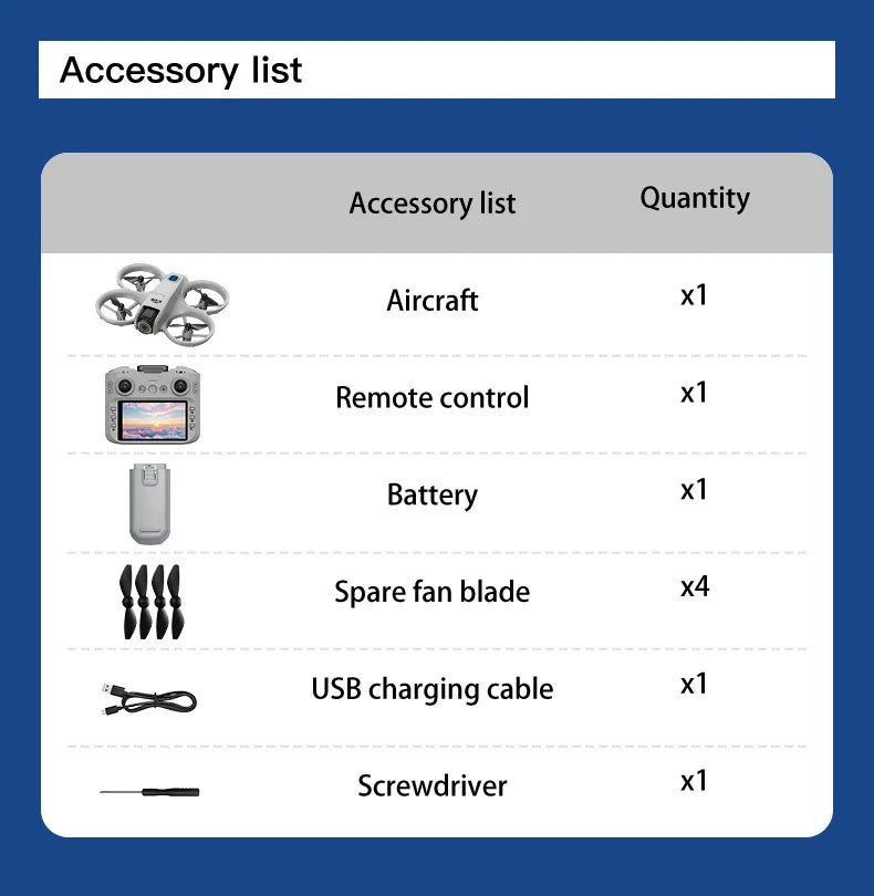 2026New GT3 MAX Drone 8K HD 4.3" Remote Control Headless Mode Helicopter 360° Flip Quadcopter Toys Mini Drone Fors Kid Toy Gifts