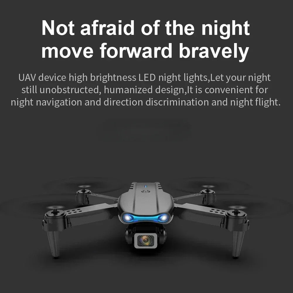 E99 Pro Drone With 4K Dual Camera Wifi Optical Flow And Obstacle Avoidance For Aerial Photography Quadcopter For Birthday Gift ﻿