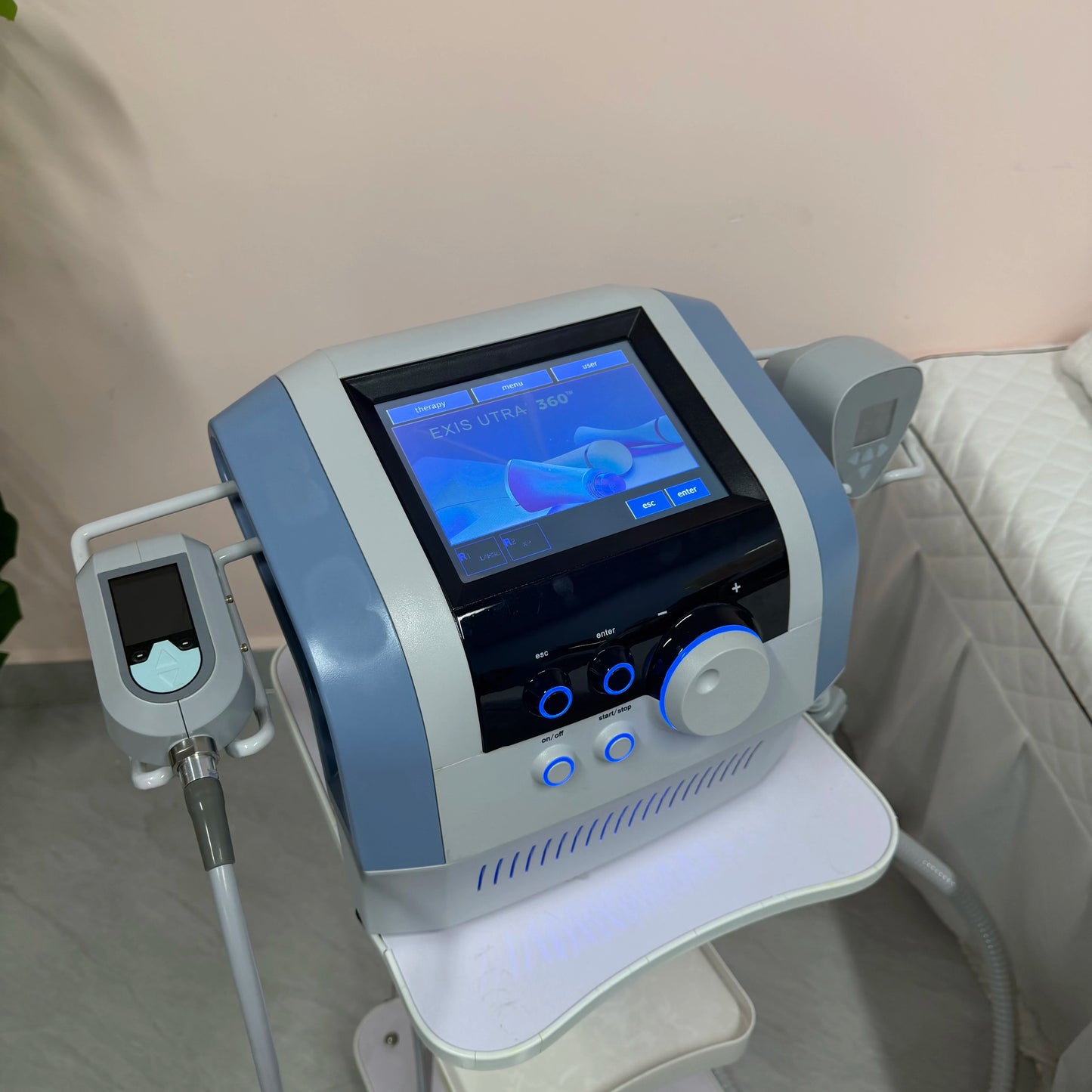 Portable NEO Device Slimming Machine Ultrasonic Fat Removal Wrinkle Removal Face Slimming Double Handle Super Strong 360 Degree