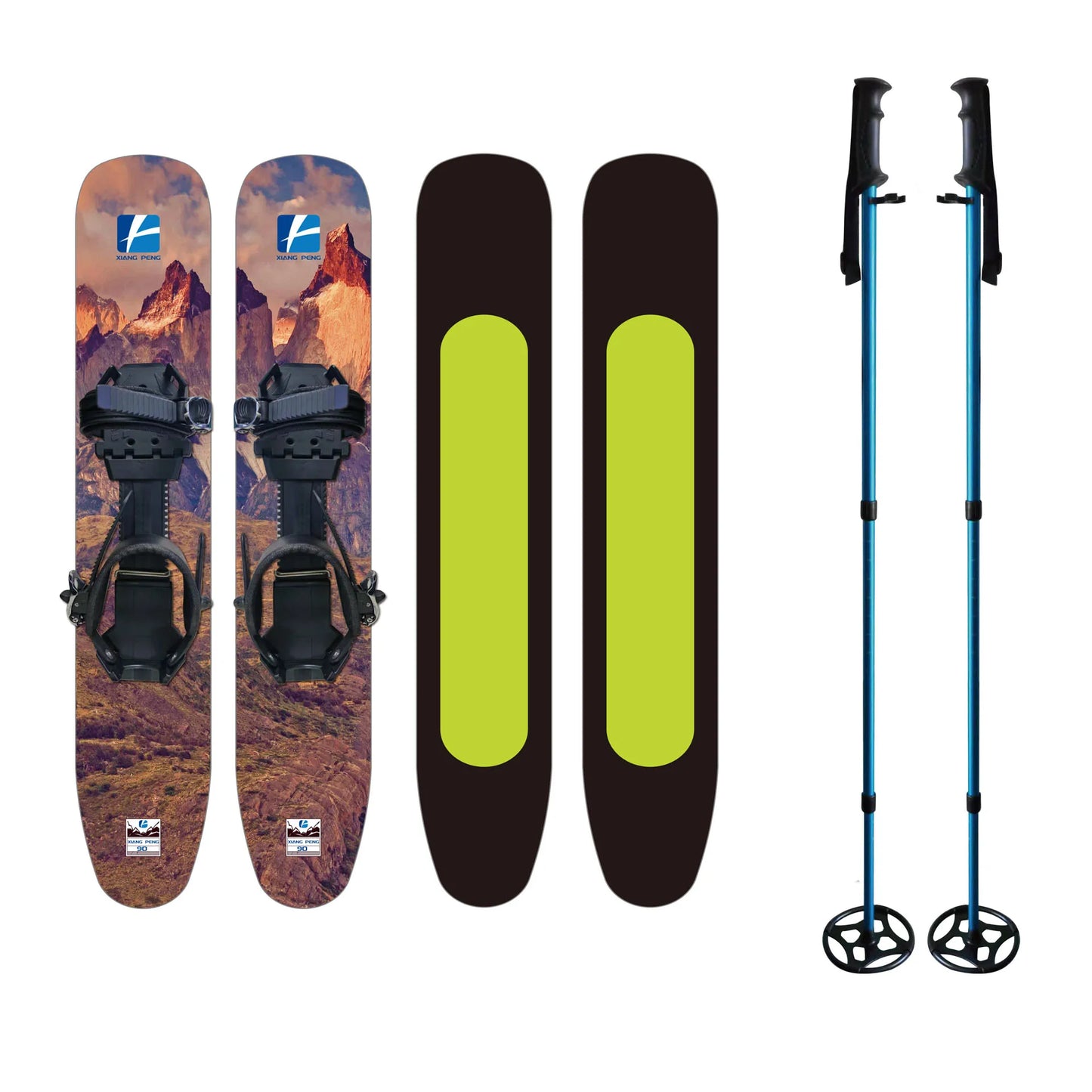 2025 XP Across (Remote Skiing) Telemark Mountain Snowboard Full Set