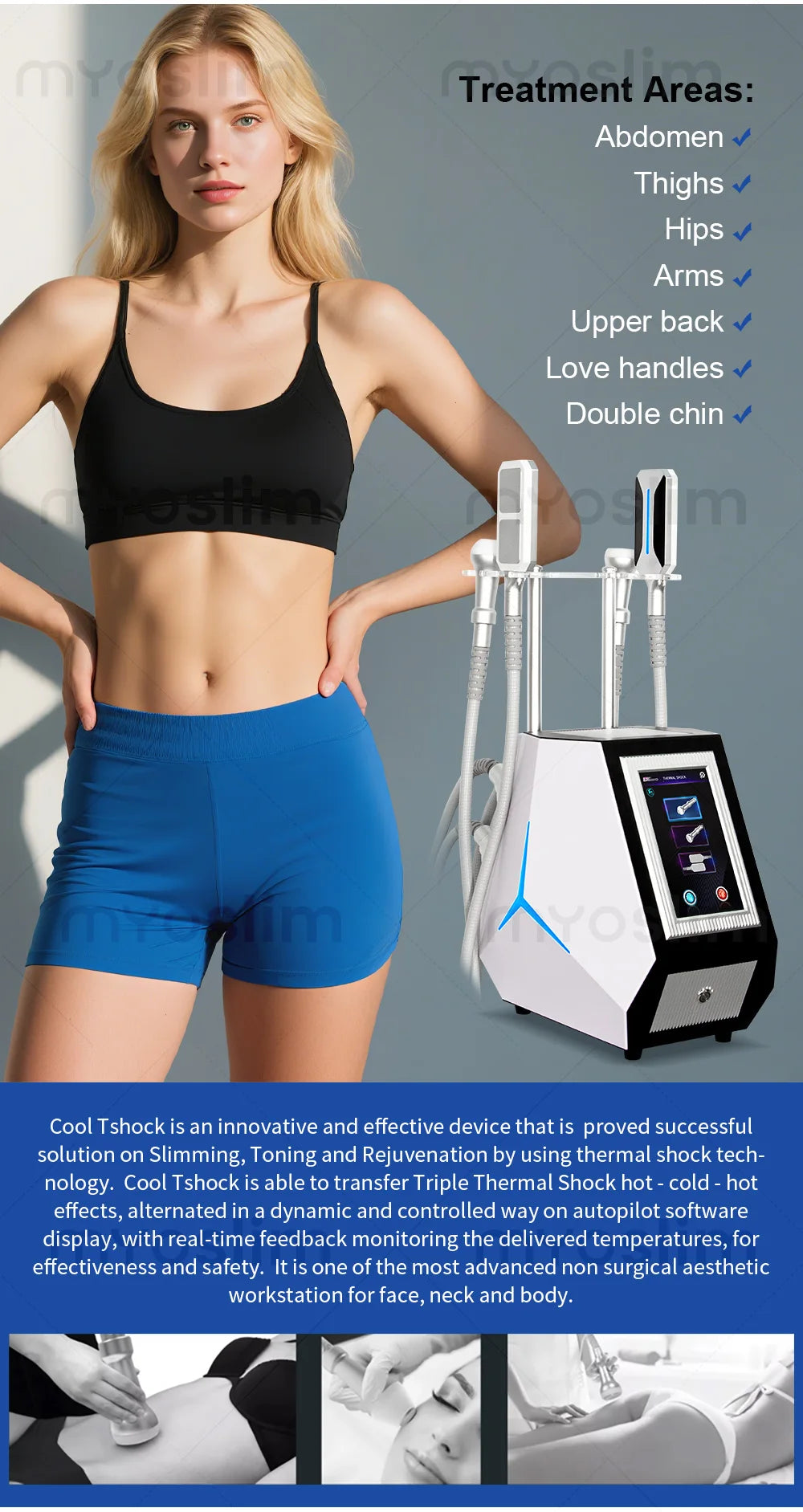 NEW Cool T Shock Cryoskin 4.0 Machine Portable Equipment Hot and Cold Skin Tightening Loss Weight Body Slimming Machine