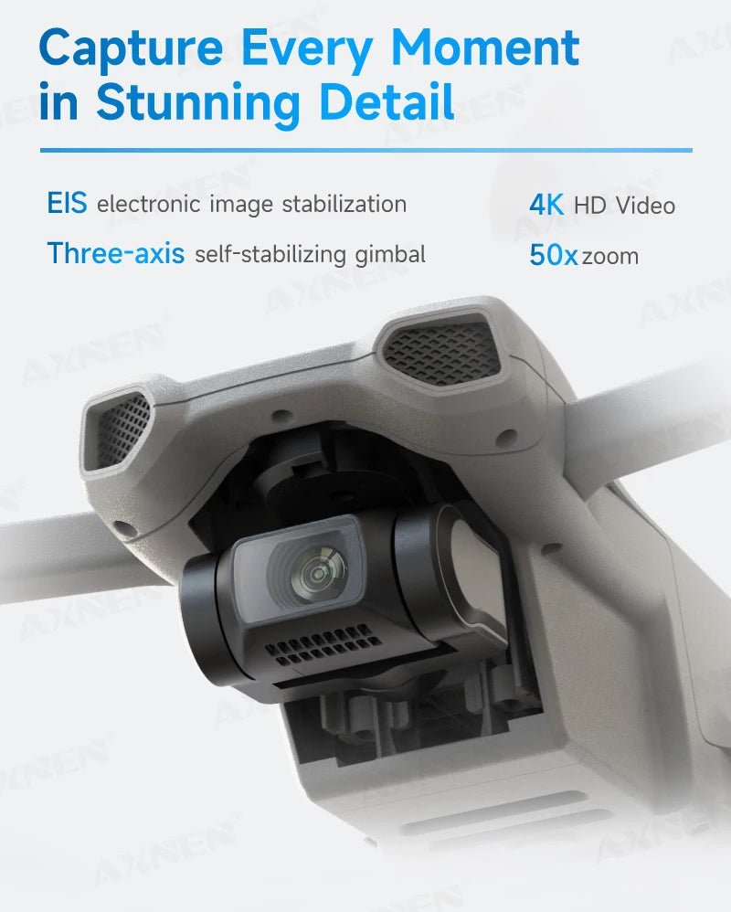 XINLIN XiL 017 4K Camera Drone with 3-Axis Gimbal, 249g Foldable Quadcopter, 10KM HD Transmission, 35min Flight,GPS Smart Follow