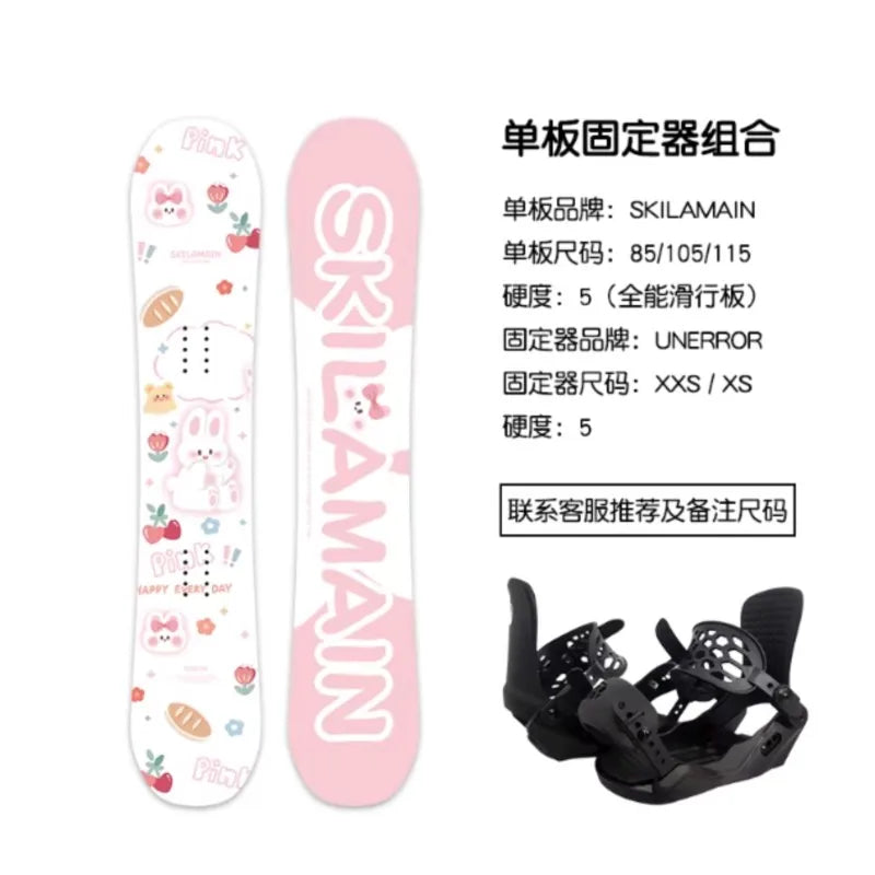 сноуборд детский New Children's Snowboard All-around Board All Terrain Board Snowboard Snowboard Set