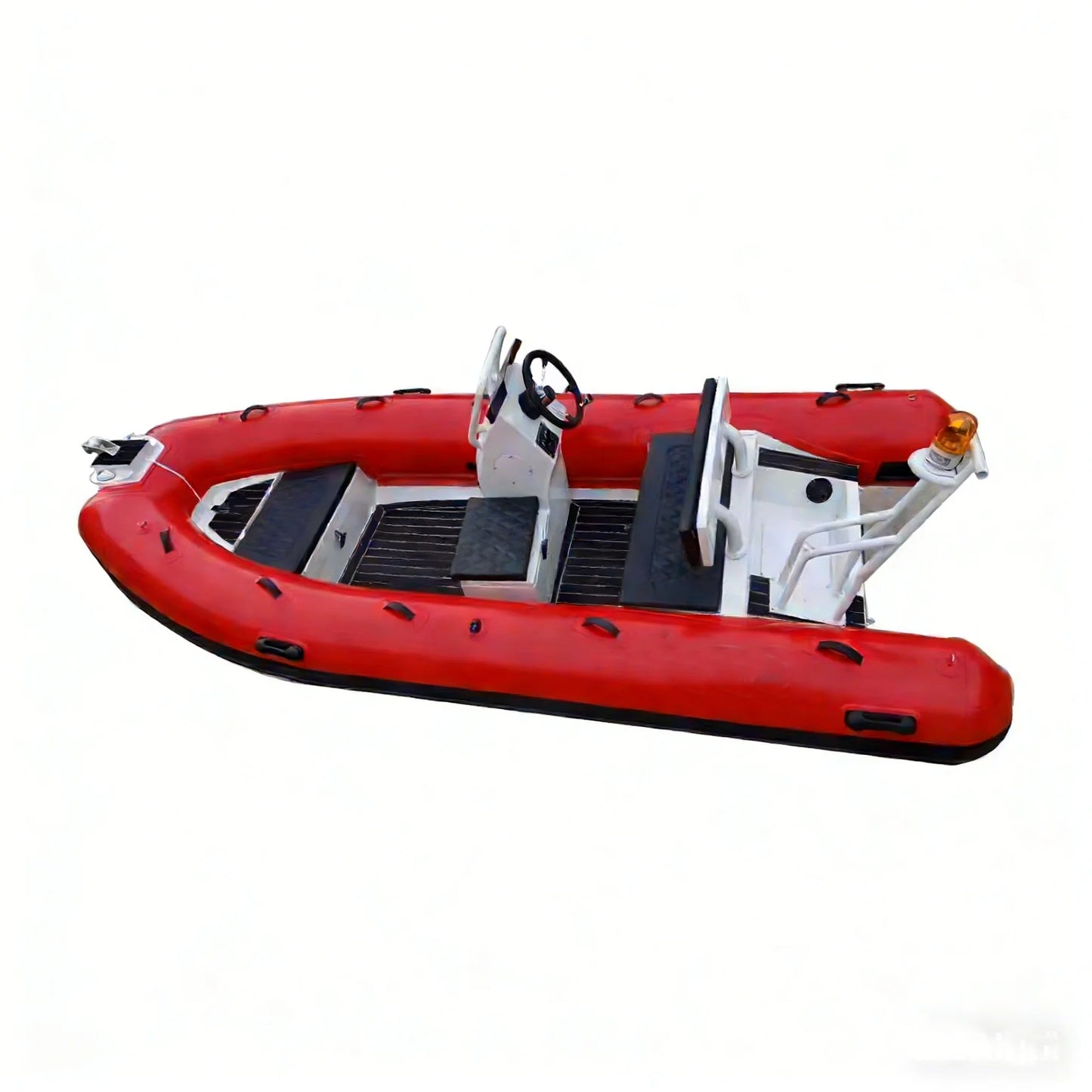 RIB Boats 11.8ft 3.6m PVC Fiberglass RIB Inflatable Boat Heavy Duty Fishing Motor Rowing Outdoor Water Sports Vessel