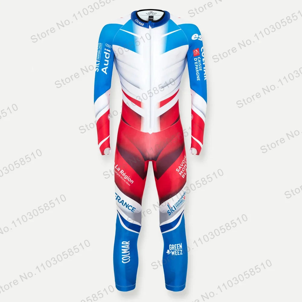 Winter Warm One Piece Ski Suit Wear-resistant flannel Ski Wear Outdoor male Snowboard Snowsuit Jumpsuits Non-Padded 2025