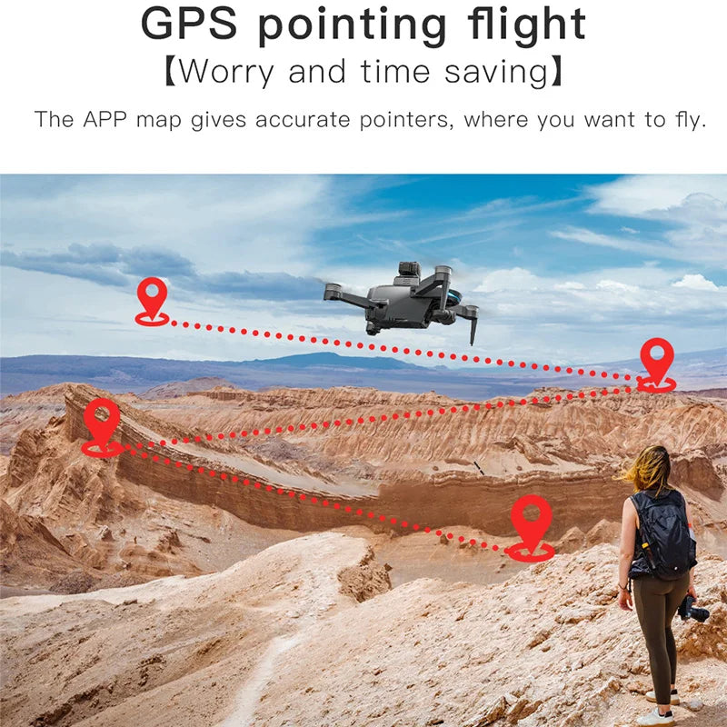 L200 PRO MAX Drone GPS 8K Professional 2-Axis PTZ HD Dual Camera 5G WIFI FPV 360° Laser Obstacle Avoidance Brushless Motor Dron