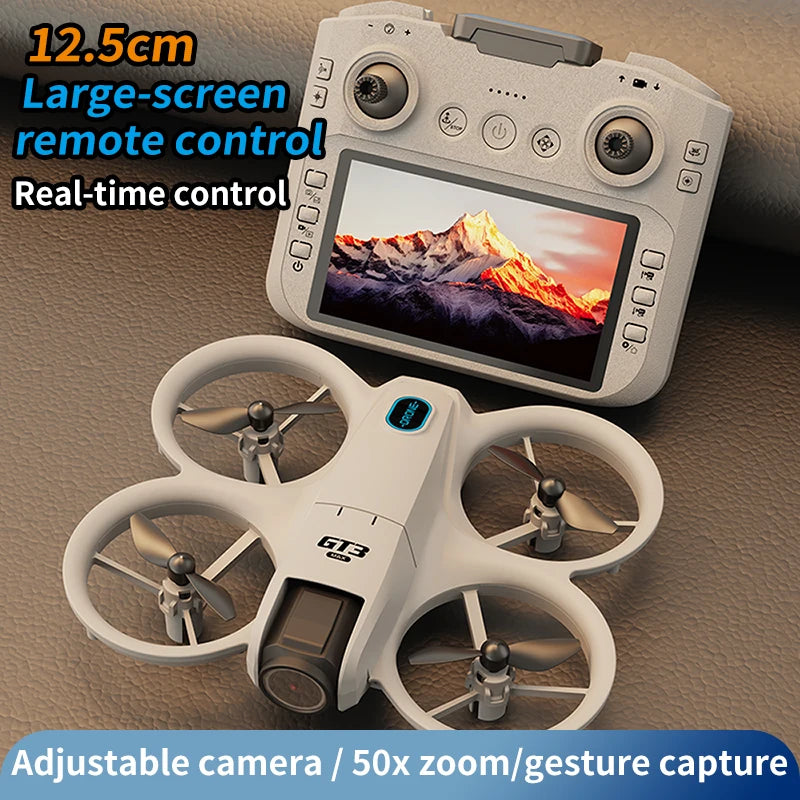 2026New GT3 MAX Drone 8K HD 4.3" Remote Control Headless Mode Helicopter 360° Flip Quadcopter Toys Mini Drone Fors Kid Toy Gifts