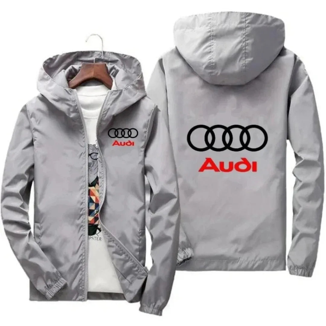 Audi motorcycle windproof and waterproof jacket, exquisitely designed, simple and fashionable, suitable for riders and casual we