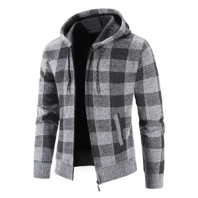 LEGIBLE 2025 Men's Sweaters Autumn Winter Wool Zipper Cardigan Sweaters Man Casual Knitwear Sweatercoat Male