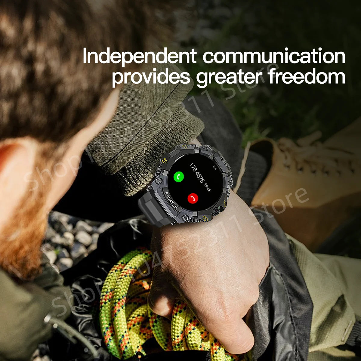P-Watch 5g Full Netcom Smartwatch 1.508 inch Amoled HD Screen inset 4g/5g Sim Card GPS WIFI IP68 Waterproof Swimming Smart Watch