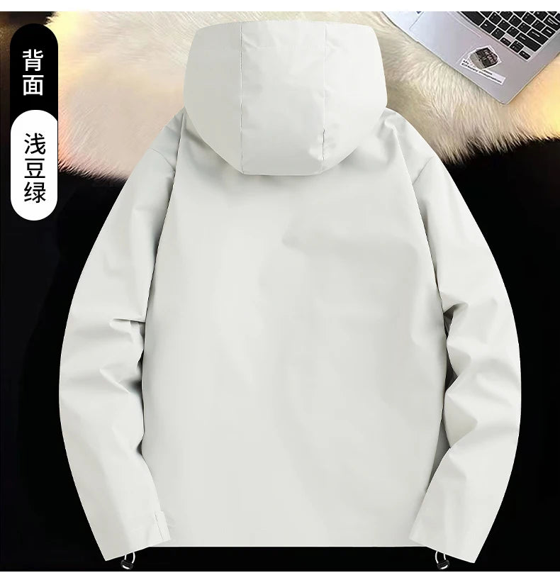 Mountaineering Suit Coat Outdoor Ski Jacket Autumn Winter Three-in-one Windbreaker Men's Women's Couple Three-proof Jacket Men's