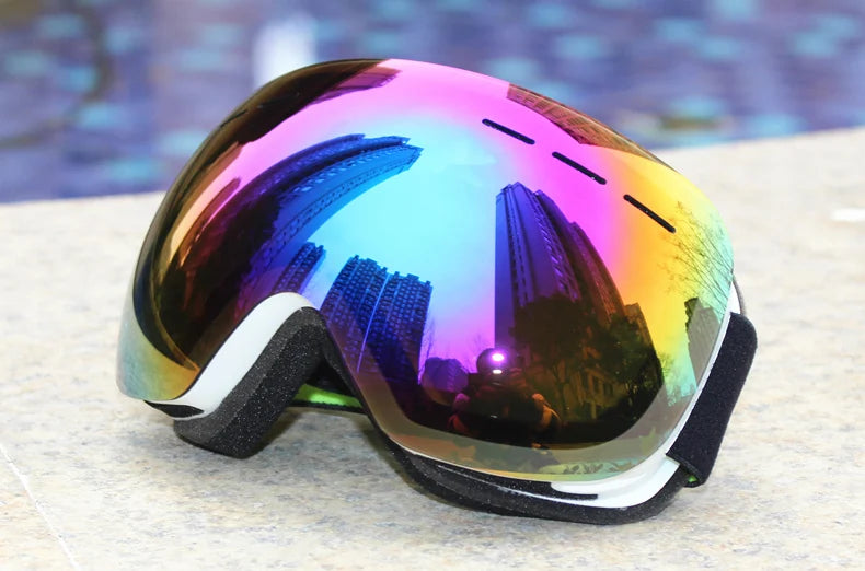 GIRO Ski Goggles for Men And Women Winter Anti-Fog Snow Ski Glasses Double Layer UV400 Snowboard Goggles with Free Mask