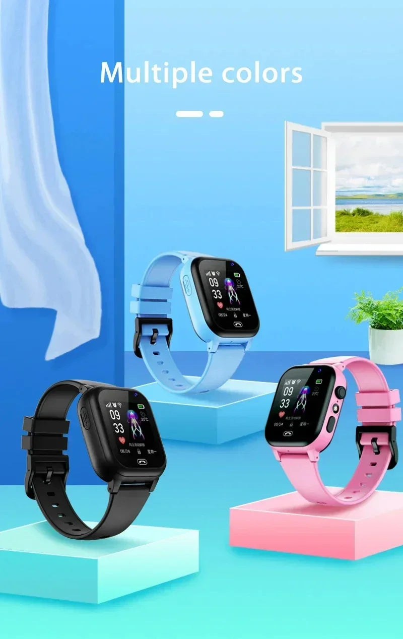 OPPO 5G Smart Watch Kids GPS WIFI Video Call SOS APP Download Child Smartwatch Camera Monitor Tracker Location Phone Watch