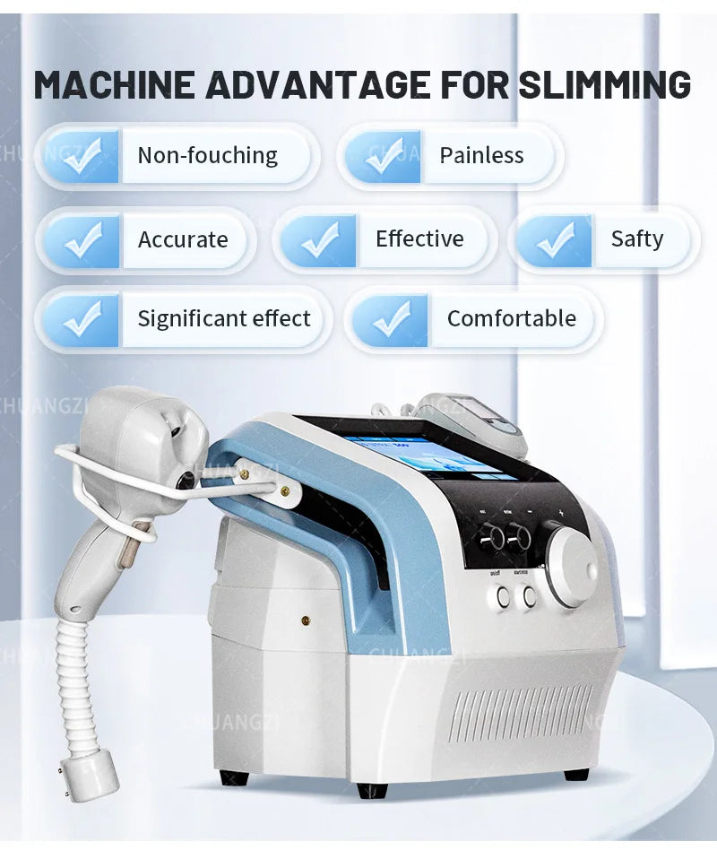 Portable NEO Device Slimming Machine Ultrasonic Fat Removal Wrinkle Removal Face Slimming Double Handle Super Strong 360 Degree