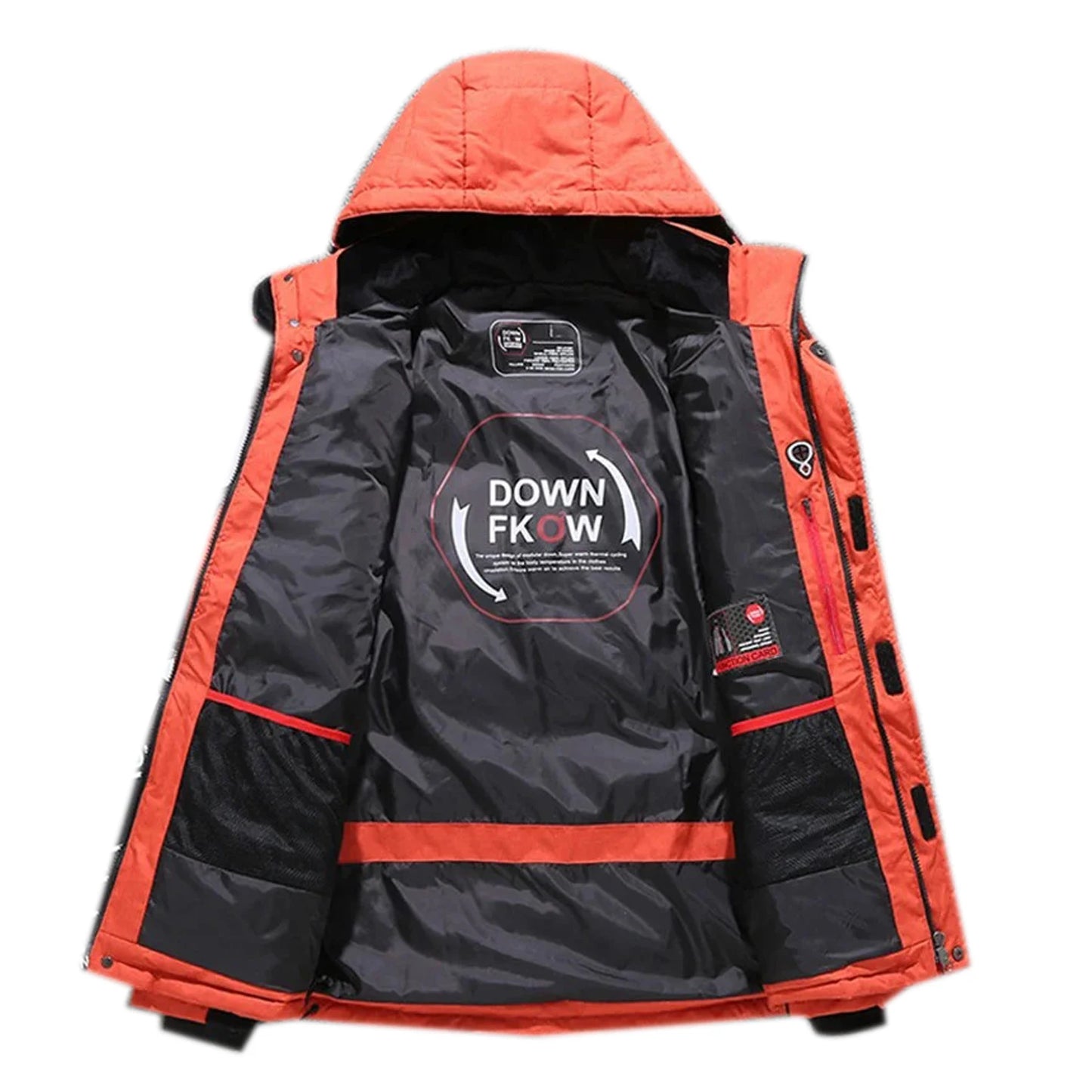 Winter Ski Suit Men Camping Mountain Ski Jacket Ski Pants Warm Windproof Down Jacket Overalls Outdoor Sports Snowboard Clothing