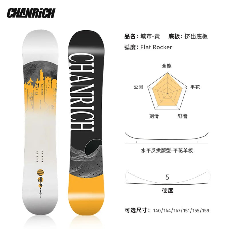 Adult Snowboard All-rounder Beginner's Professional Snowequipment Akcesoria Do Nart Tabla Esquiar Ski Snowboard Set
