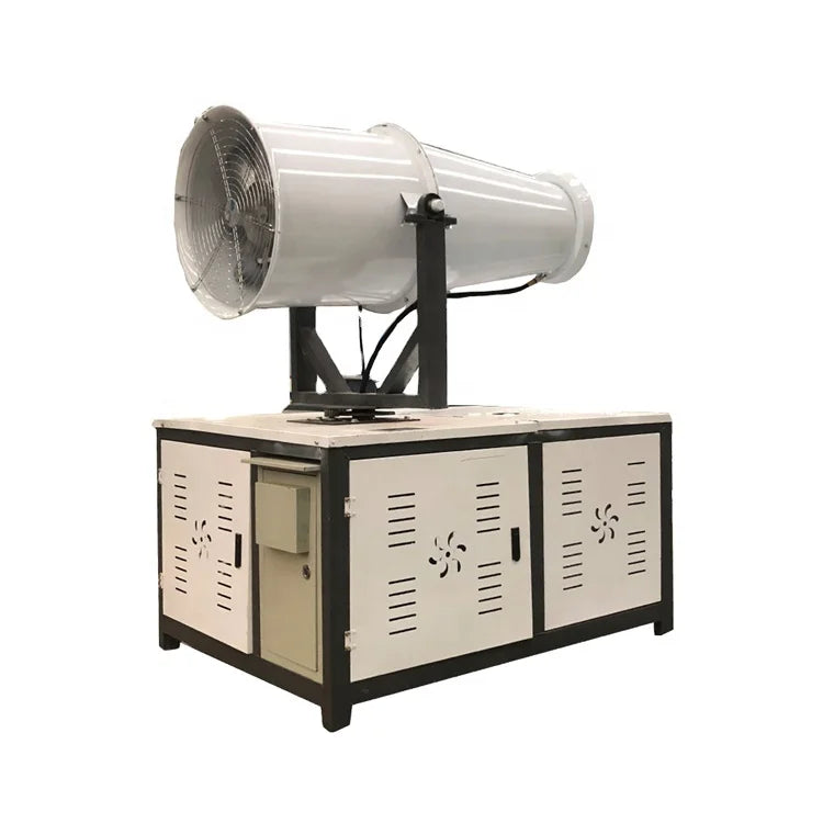High Safety Engine Gear Fog Cannon | CE ISO Certified Dust Suppression Equipment for Mining, Ash Unloading & Waste Disposal