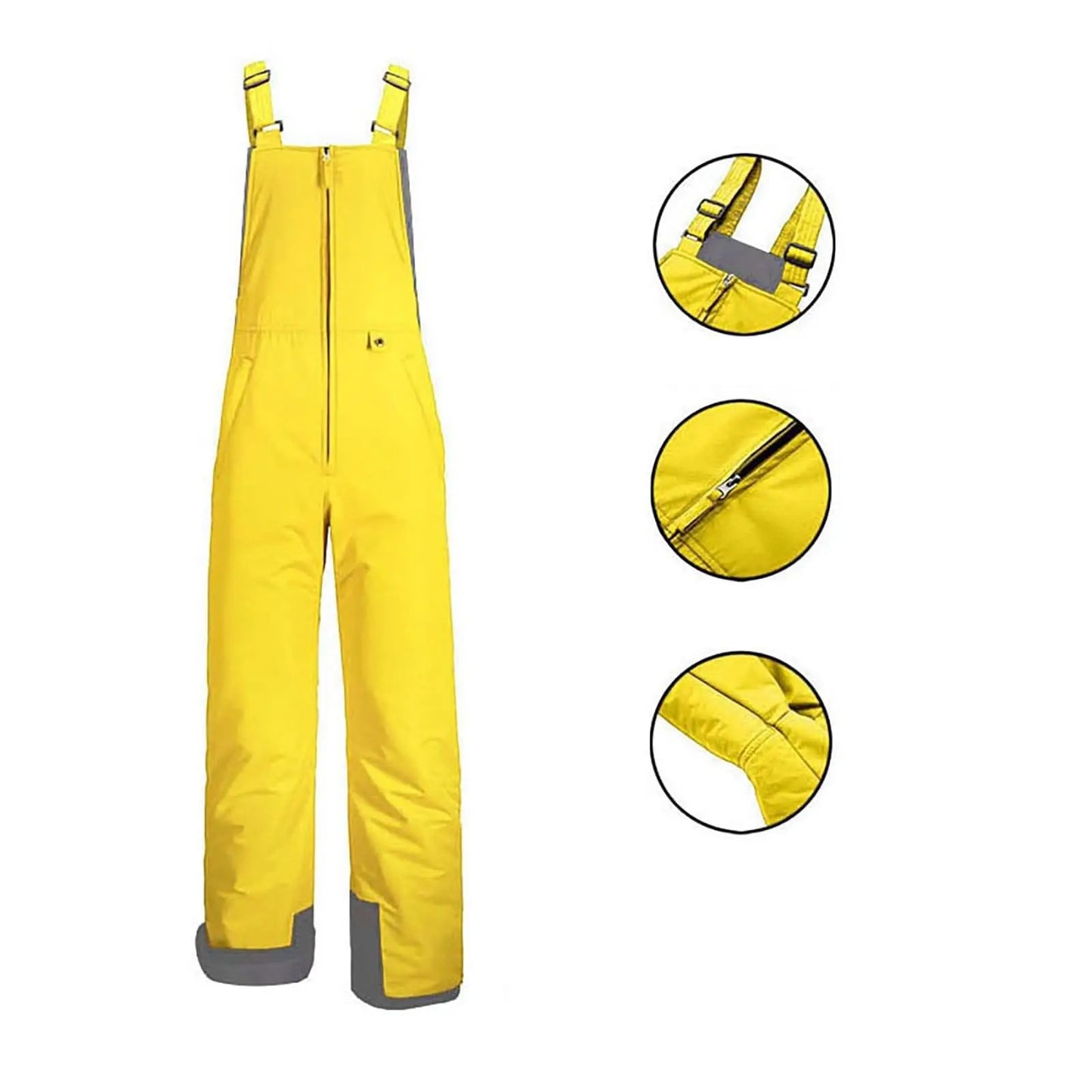 Children's Ski Pants Boys Girls Loose Casual Fashion Comfy Jumpsuit Rompers Pants Mountain Children's Ski Waterproof Snowpants