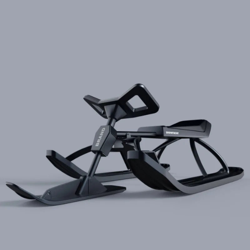 120kg Load Capacity Ski Car Snowboard Snowmobile Motorcycle Children Adult Sled Snowfield Power Assist Free Skating Snowmobile