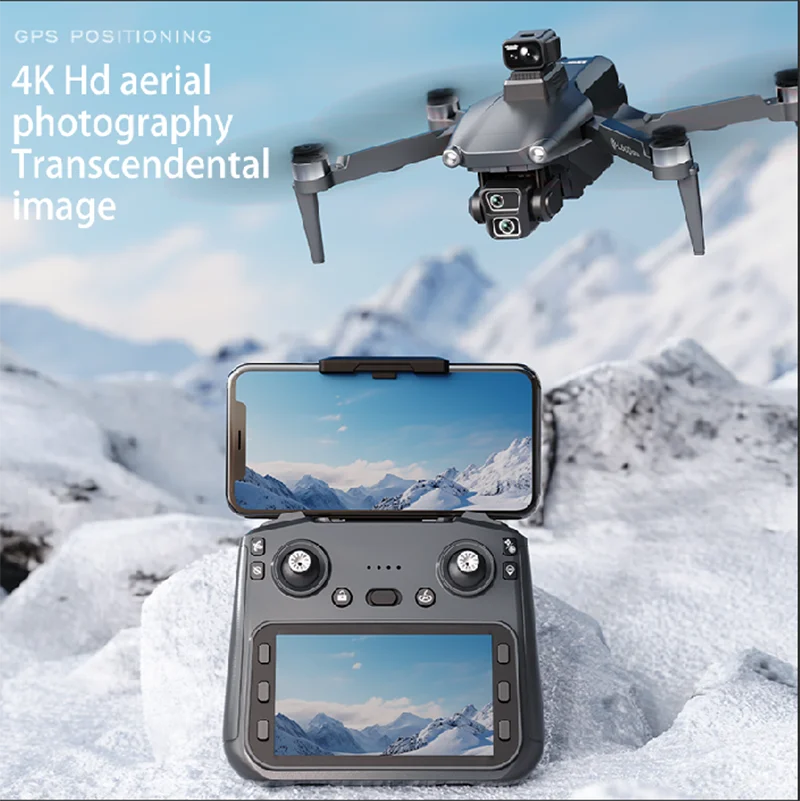 New L600-1 GPS Drone Professional 8K Camera Aerial FPV Brushless Avoiding Obstacle with Large Screen Remote Control Folding Dron
