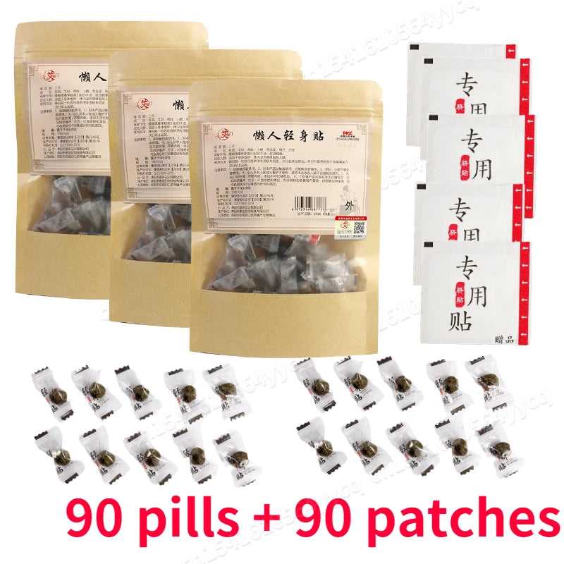 30Pcs Slimming Patch Fast Burning Fat&Lose Weight Products Natural Herbs Navel Sticker Body Shaping Patches