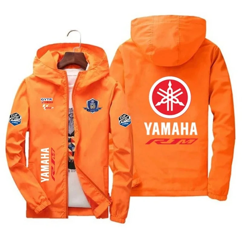 Yamaha 2026 Men's Lightweight Windproof Outdoor Jacket Sports Leisure Jacket