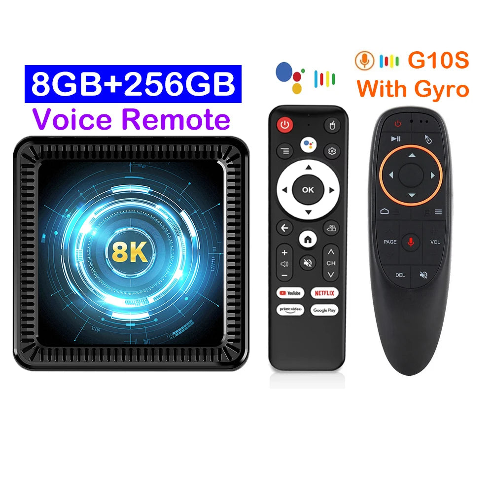 Q19 Smart TV Box Android 16 Allwinner H618 8GB 128GB 256GB Media Player Google Assistant BT6.0 Wifi 5G 8K Very Fast Set Top Box
