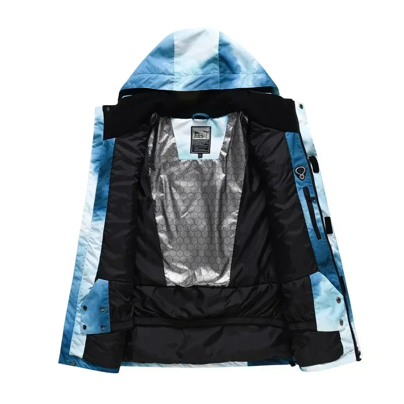 2025 new Ski Suit For Men Winter Windproof Waterproof Thick Warm Skiing Jacket Snow Pants Outdoor Male Snowboarding Clothing