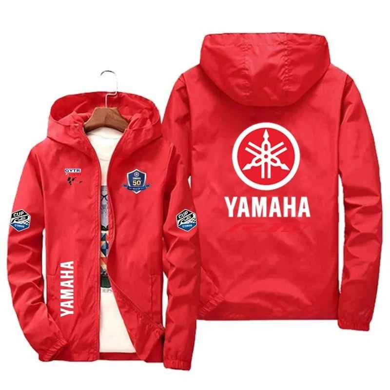 Yamaha 2026 Men's Lightweight Windproof Outdoor Jacket Sports Leisure Jacket