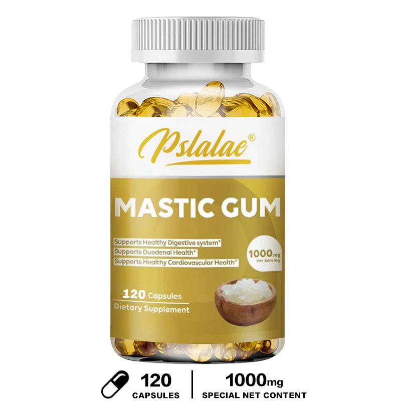 Mastic Gum Supplement - Improves Digestion, Gut and Cardiovascular Health
