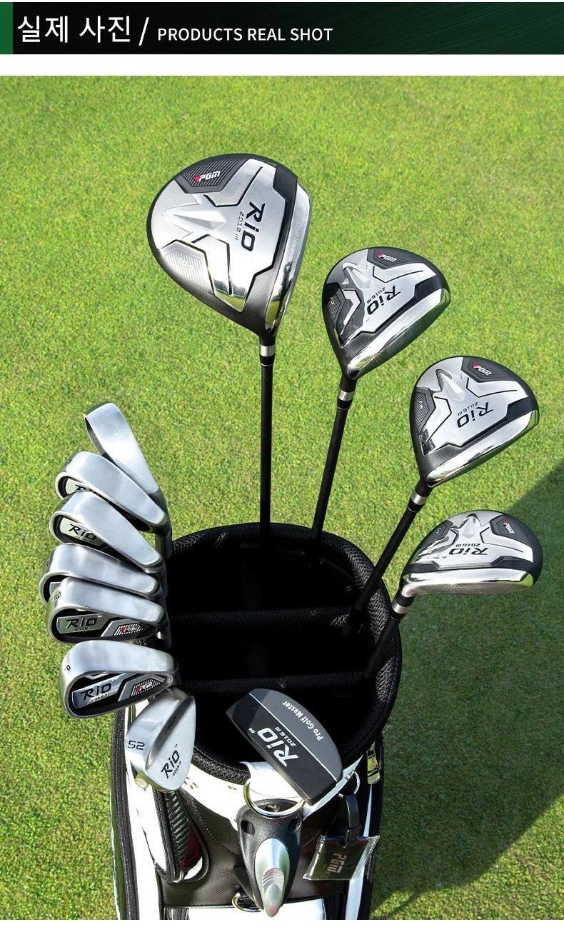 PGM Men Golf Clubs Complete Sets 4pcs and 12pcs Specifications with Bags MTG040