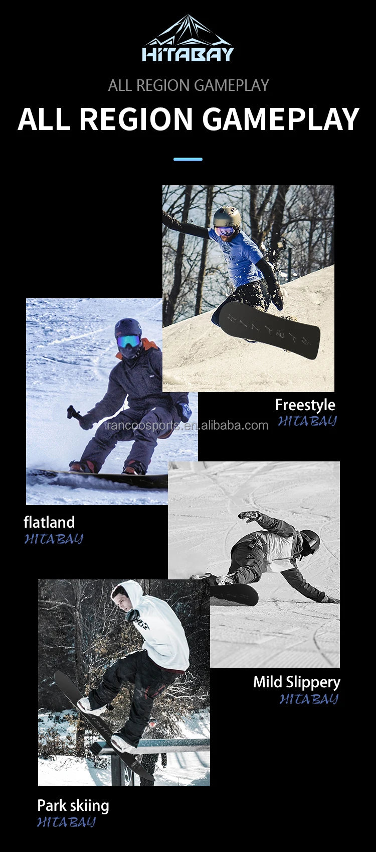 Drop shipping snow board Factory Directly Parking Snow Board Men And Women Unisex Snowboard