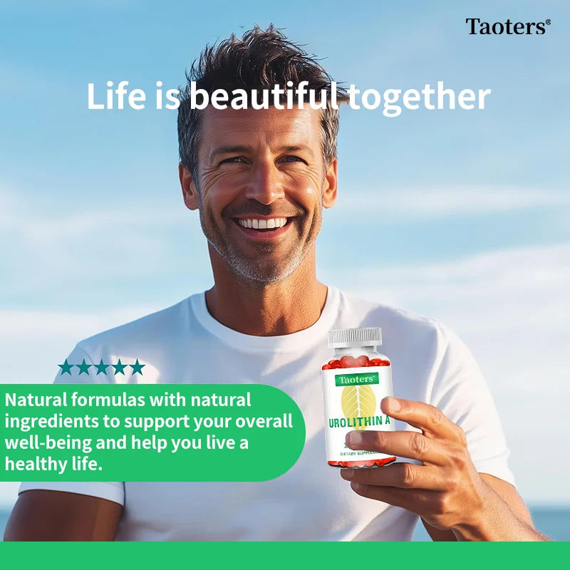 Urolithin A Capsules -2000 mg, 120 Capsules for Advanced Cellular Health and Vitality, Healthy Aging