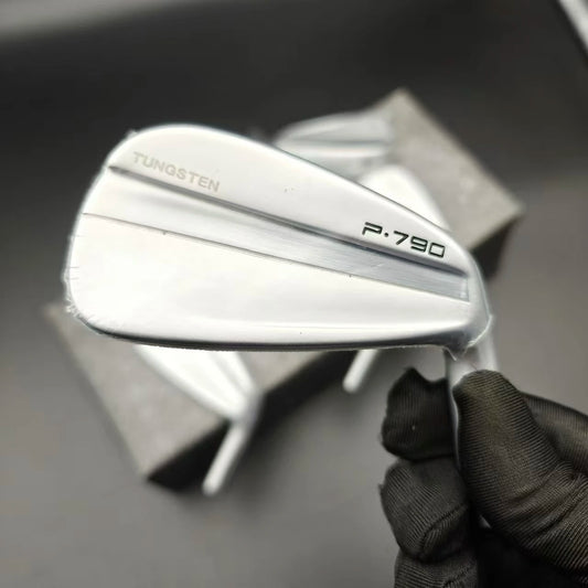 24 New Men's Golf Clubs silvery p790 Golf Irons fourth generation 7pcs 4-9P  Steel/Graphite Shaft