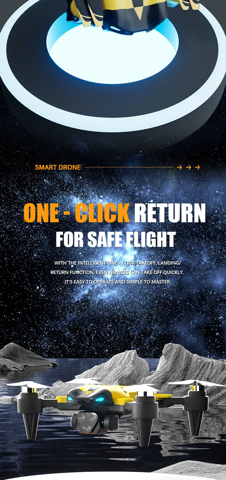 New M5 Drone Professional 8K Dual Camera 360° Obstacle Avoidance 5G Optical Flow Positioning Brushless RC Drone Quadcopter Gifts
