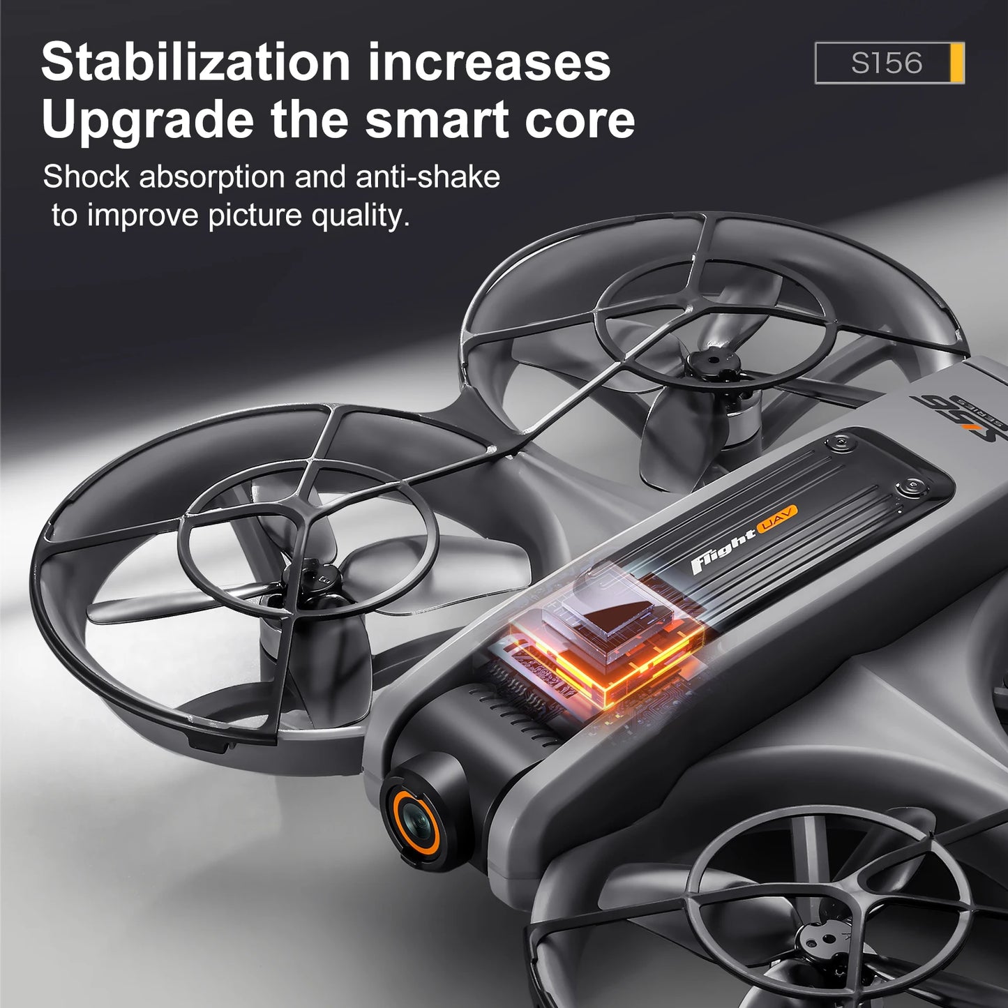 S156 Drone Professional 4K HD Dual ESC Camera FPV WIFI RC Dron Brushless Motor with Optical Flow Positioning Quadcopter Drones