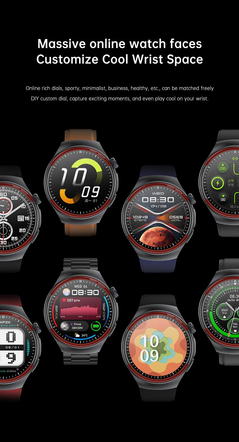 2025 New Nursing Health laser Cure Blood pressure Smart Watch Men Heart rate Pulse Sleep Bluetooth call Body Monitor Smartwatch