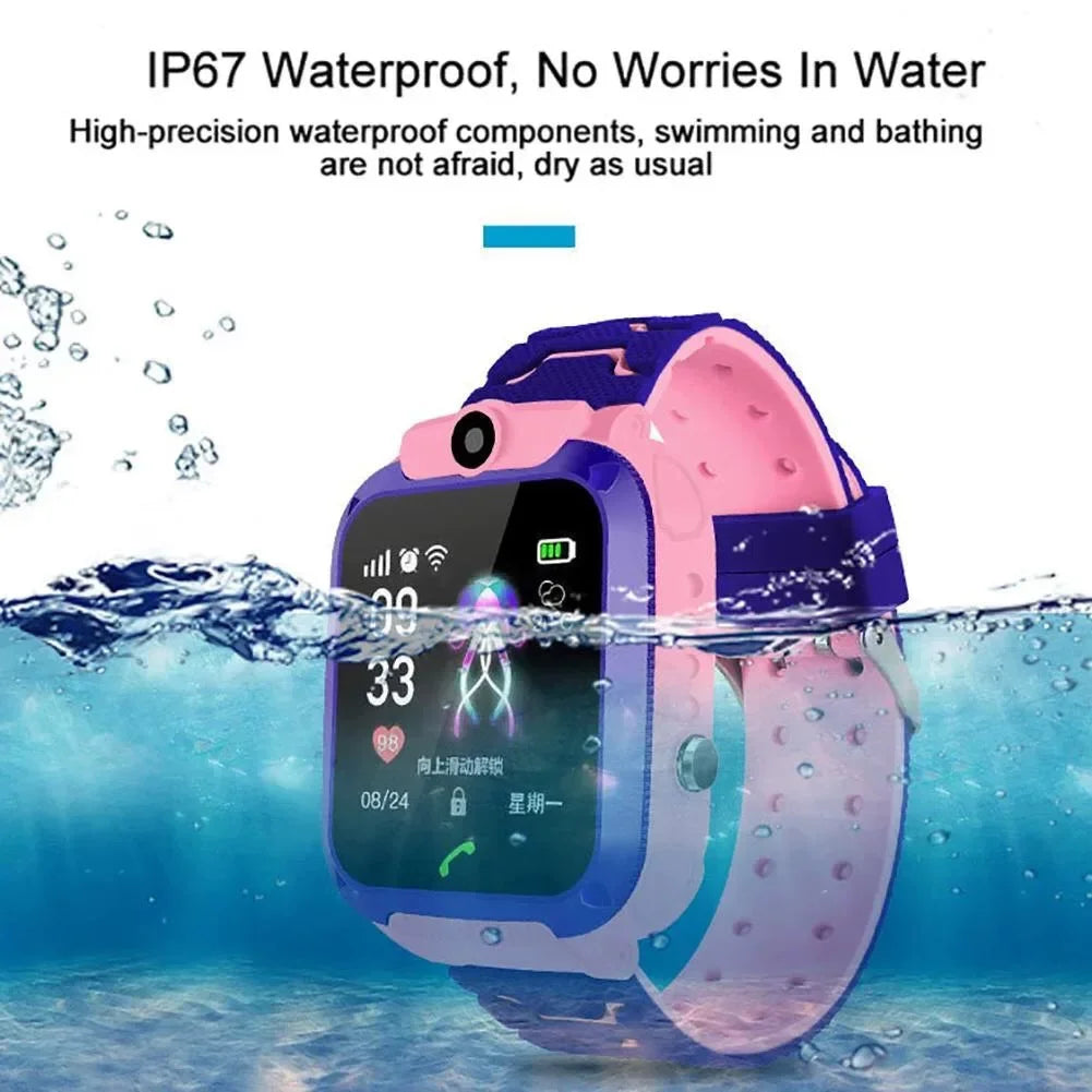 VIVO 4G Mini Smart Children's Watch Sim Card Call Camera Watch GPS Tracking Waterproof Watch for Apple Android 2026New