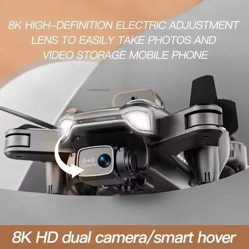 New P11 Max GPS Drone 8K HD 5G Professional Aerial Photography Dual Camera Obstacle Avoidanc Brushless Quadrotor 20000M 2026