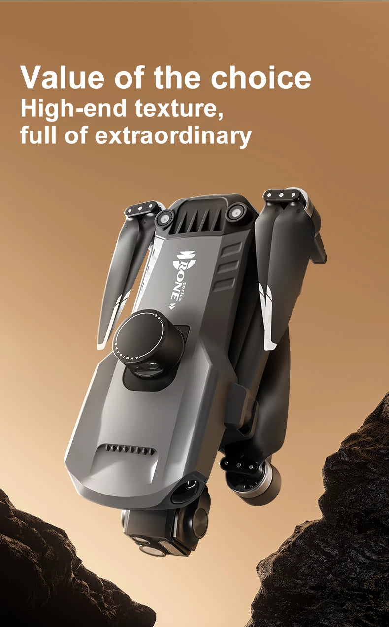 New D12 GPS Drone 3-Axis Gimbal With Touch Screen Profesional 8K HD Camera FPV Obstacle Avoidance Brushless Dron Toy For Adult