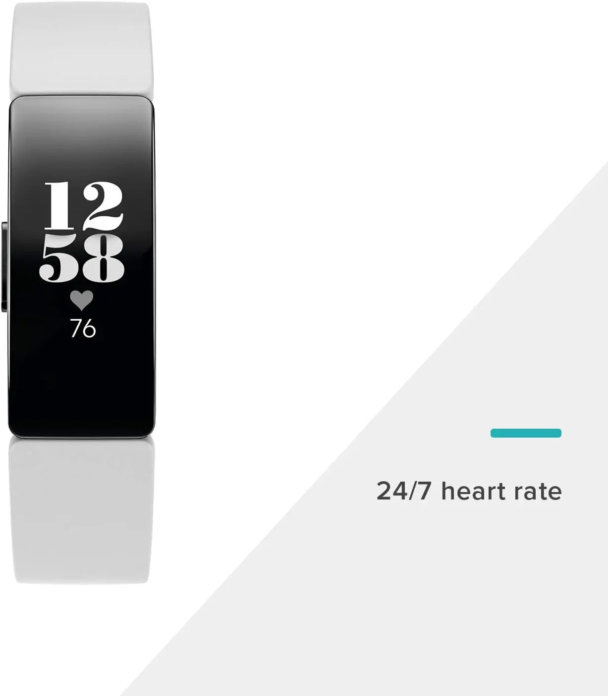 Fitbit Inspire HR Health & Fitness Tracker Smart Band Sleep Swim Tracking/Heart Rate Waterproof Sports Bracelet Smartwatch
