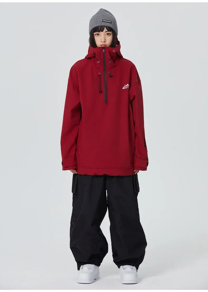 Thermal Ski Jackets 2025 New Winter Woman Outdoor Pro Windproof Sport Skiing Hoodies Man Snowboard Tracksuit Snow Clothing