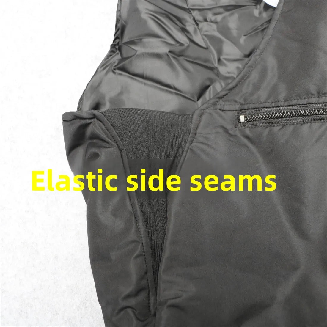 Winter Outdoor Profional Ski Pants Windproof Waterproof Cotton Lined Cargo Straight Leg Men's Ski Trousers