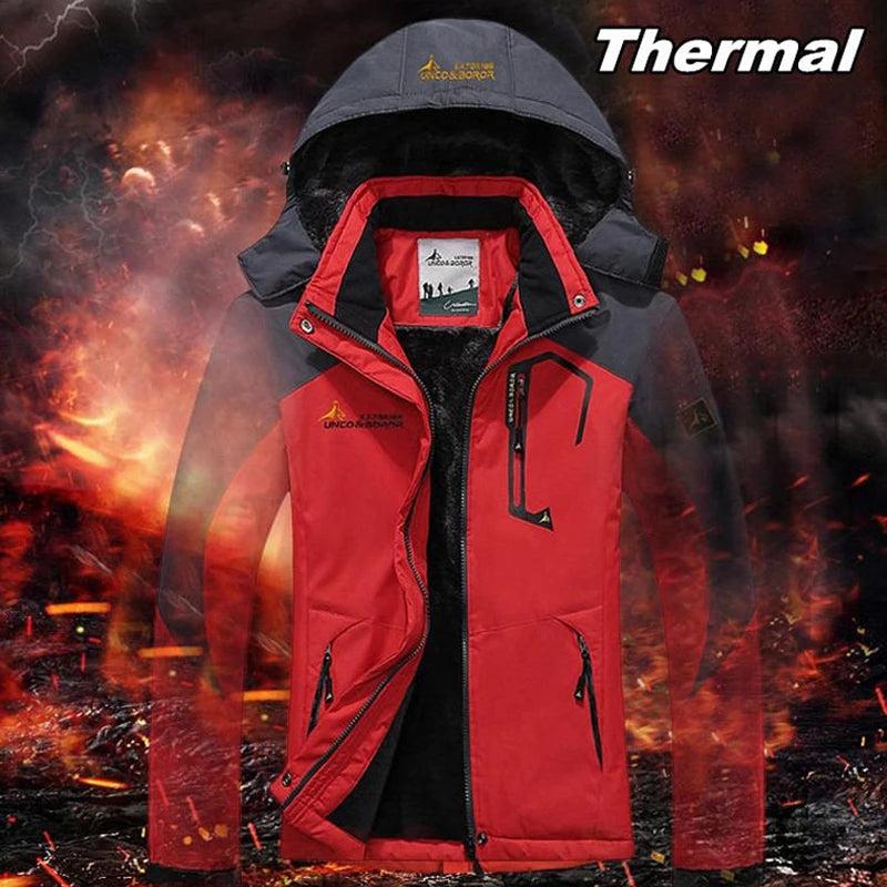 Winter Ski Suit Men Snowboard Fleece Jacket Pants Thicken Warm Waterproof Windproof Skiing And Snowboarding Sets Snow Suits Male
