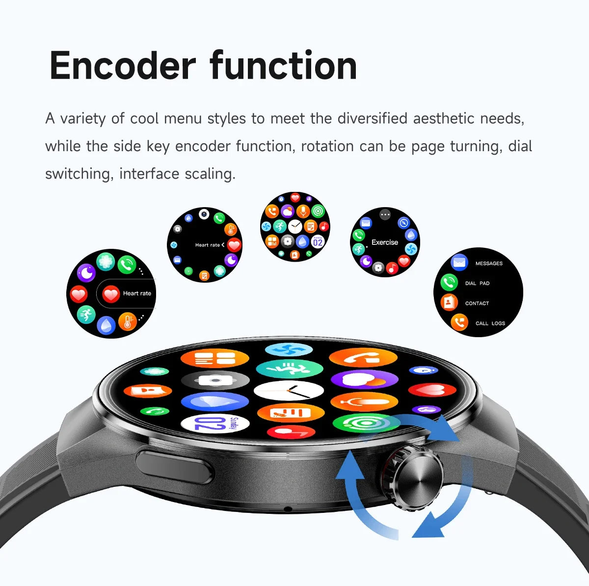 2025 New Originl Watch G5 PlUS Smart Watch 1.75" HD AMOLED Screen GPS track Heart Rate Bluetooth Call Compass Smartwatch for Men