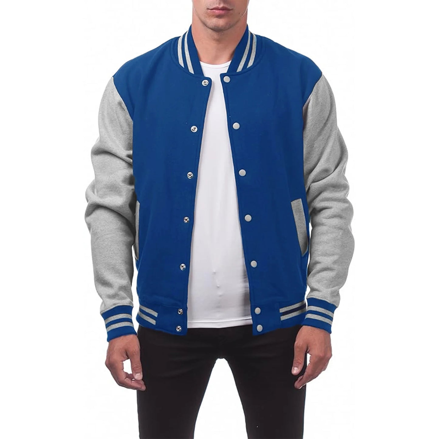 2025 New Fashion Loose American Trendy Brand Baseball Jersey Fashion Bomber Baseball Jacket Men's Casual Plus Size Jacket M-4XL