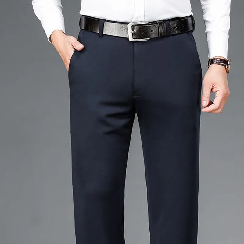 10XL Oversize Men Business Pants Winter Men's Trousers Man Casual Formal Tailoring Clothes Social Suit Clothing Slacks PantsMens
