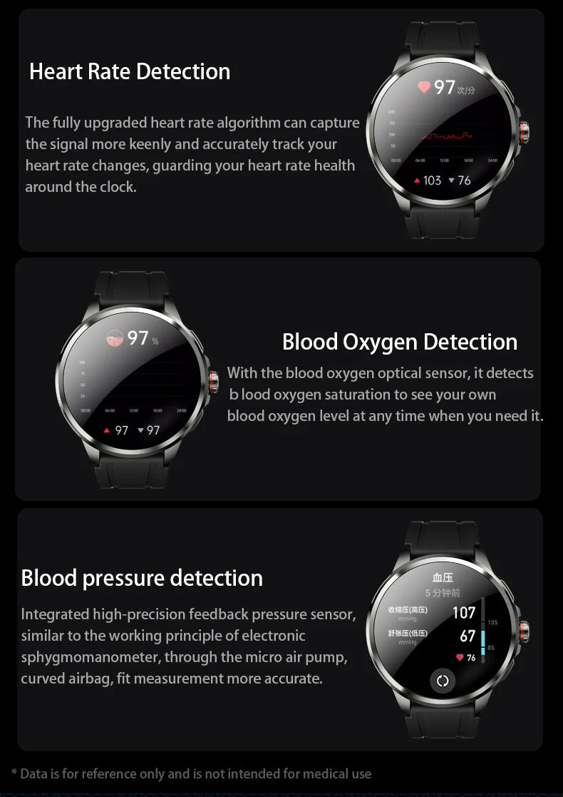 Original H99 Smart Watch Android Watches Amoled Smartwatch With 190° Rotary Camera Google Play Store 1.95inch Amoled Screen