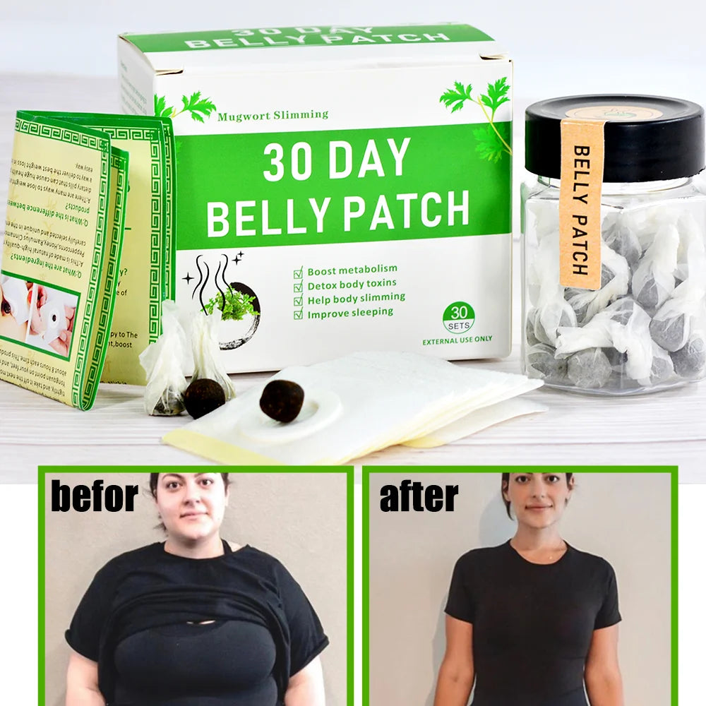 30/60/90Pcs Herbal Belly Slim Patch To Lose Weight Fast Slimming Pill Body Shaper Tummy Navel Plaster Burns Abdominal Fat Burner