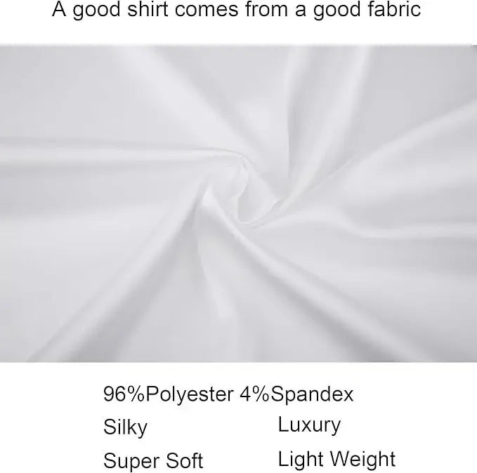 S~6XL satin plus size long sleeve shirt business casual dress shirt non-ironing wrinkle-resistant men's wholesale, men's shirts